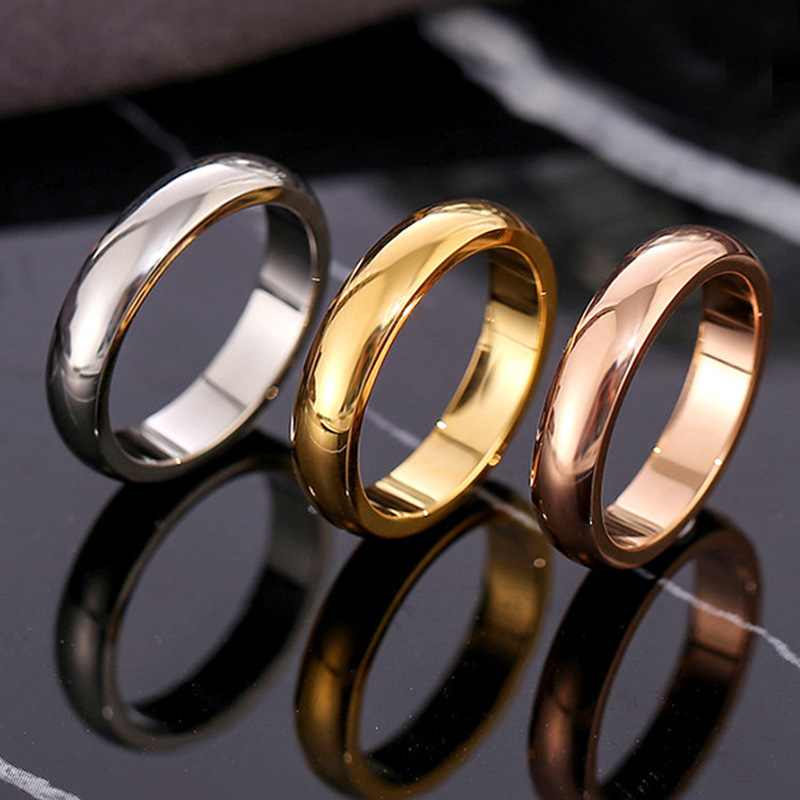 Stainless Steel Ring For Wedding Party Gift For Men