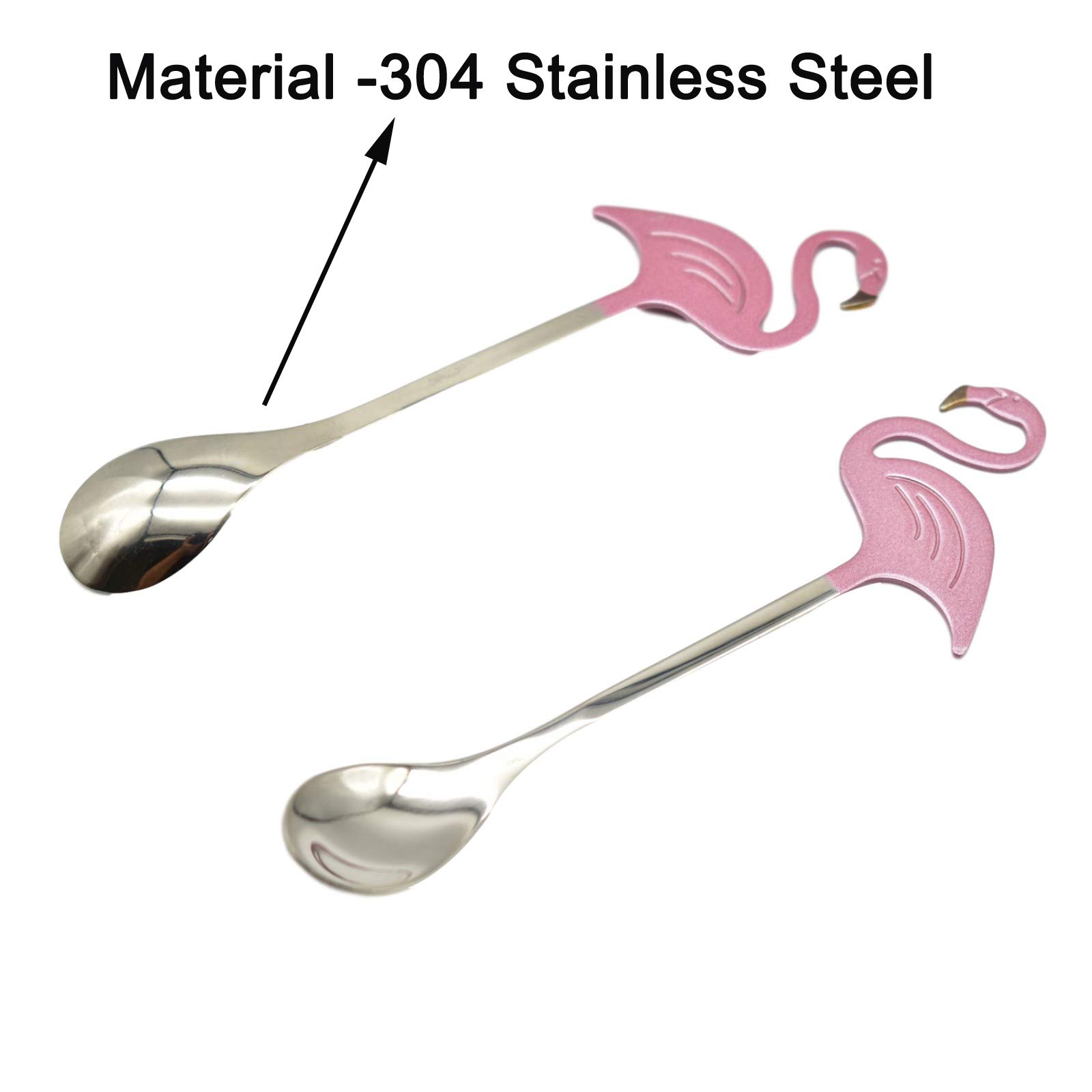 Stainless Steel Coffee Stirrers Reusable Cocktail Stirrer Drink Stirrer  Iced Tea Stirrers Stir Spoons Iced Tea Coffee Spoons