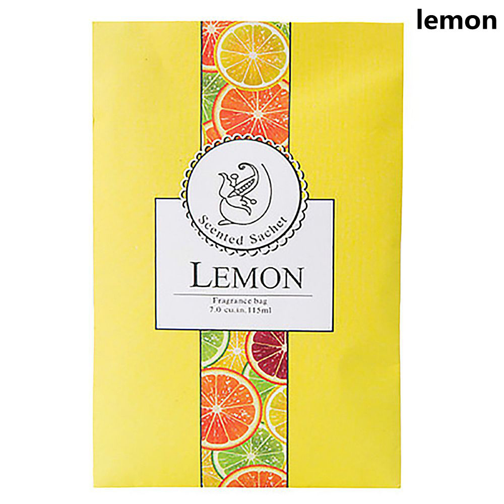 Sachet parfumé Naturel Parfum de longue durée Hanging Design Lemon