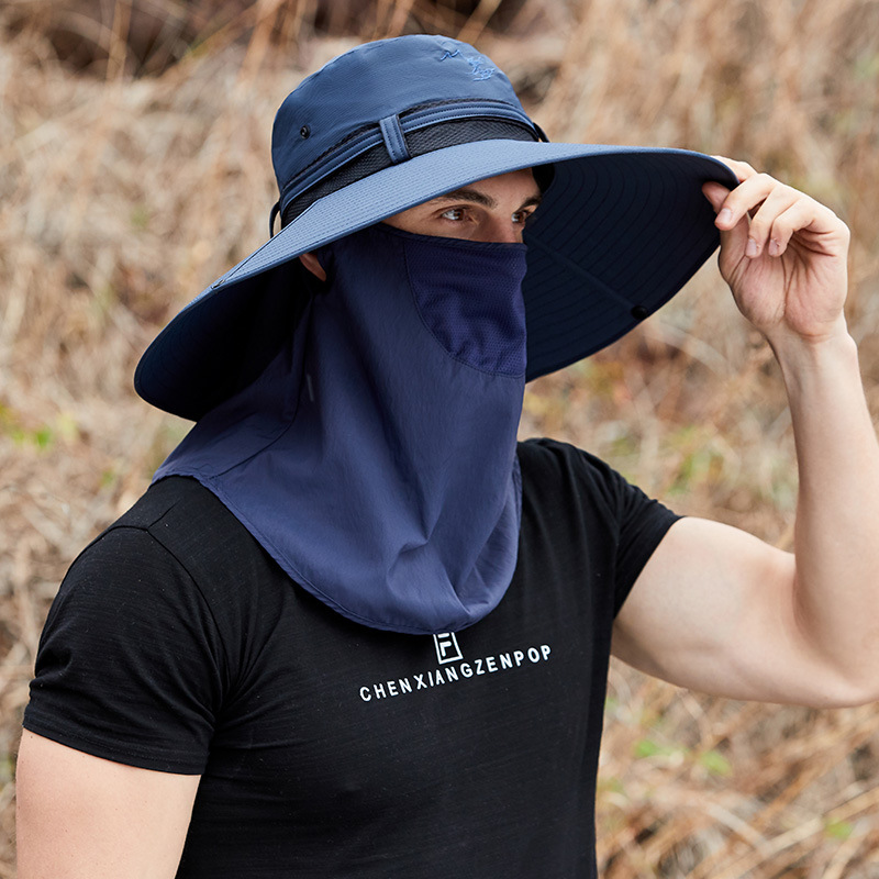 Men Mountaineering Fishing Cap Foldable Outdoor Sports Visors Hat