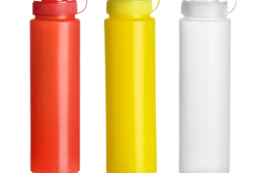 Bouteille de Sauce Compressible, Bouteille à Sauce en Plastique  Transparente 415 ML - Distributeur de Condiments, Ketchup, Mayonnaise,  Moutarde, la Sauce piquante et l'huile d'olive (Lot de 8) : :  Cuisine et