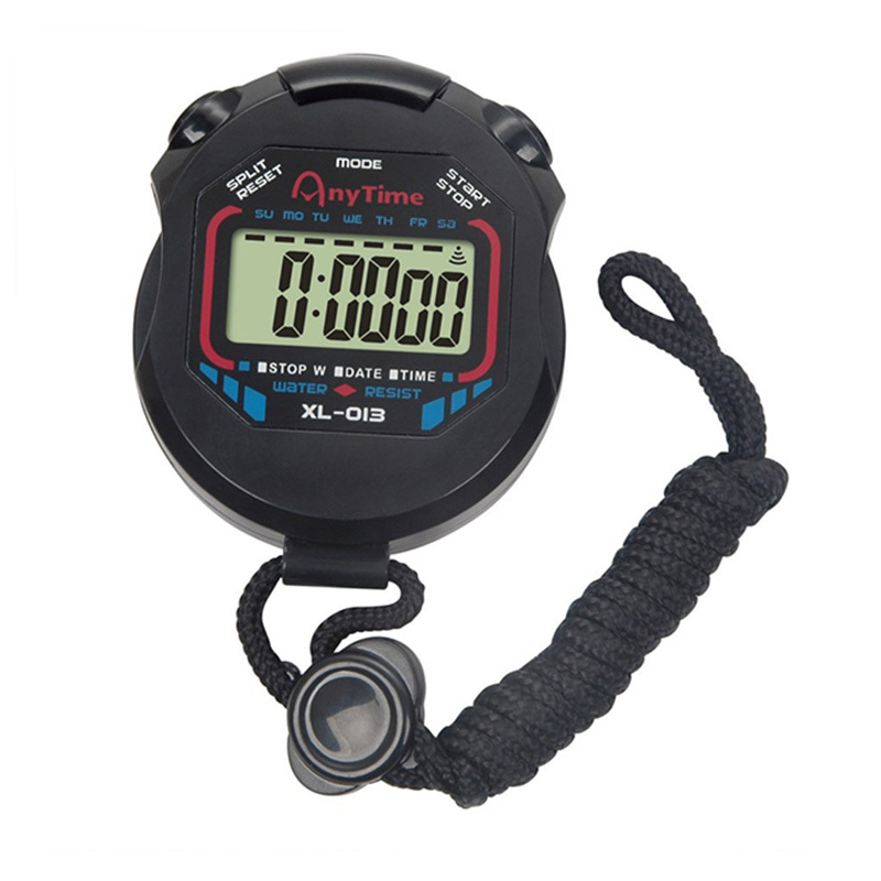 Digital Sports Stopwatch Timer 10/30/60/100 Track Professional