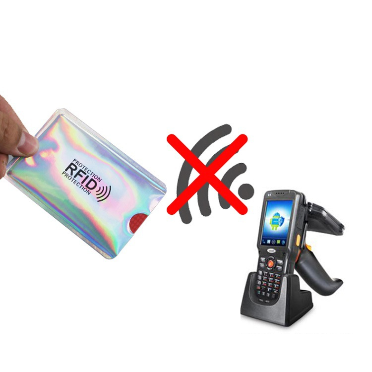 Porte-carte anti-Rfid, blocage du NFC, étui de protection des