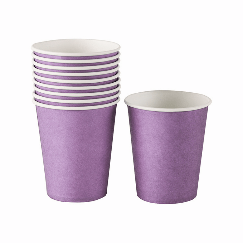 Solid Purple Party Cups