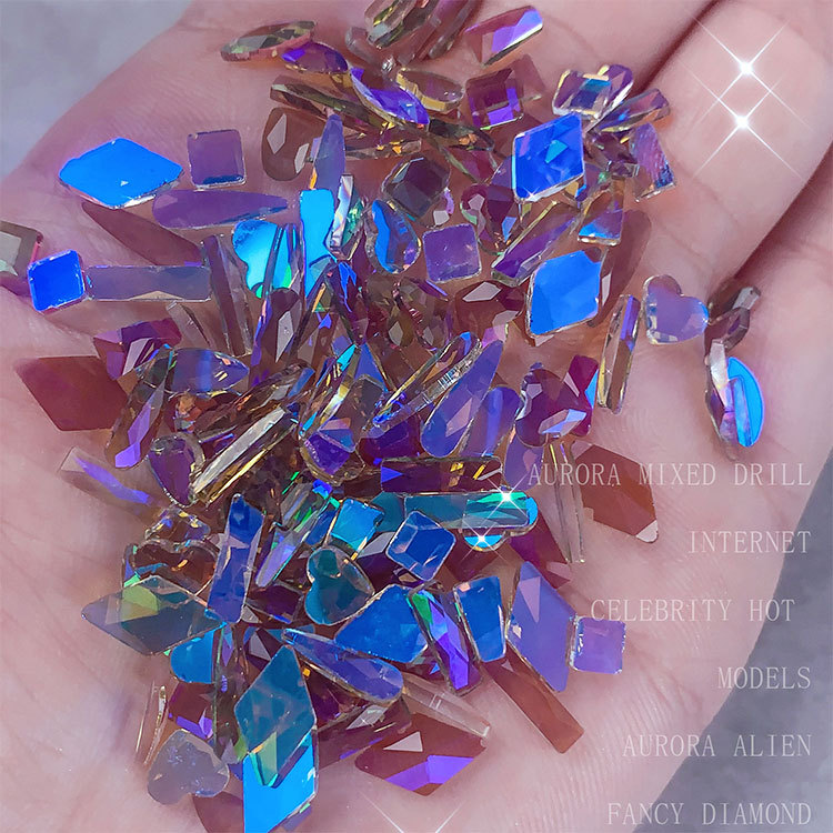 Sparkling Clear Crystal Rhinestones for DIY Nail Art - Flatback Decorations  for 3D Nail Gems and Glitter Stones