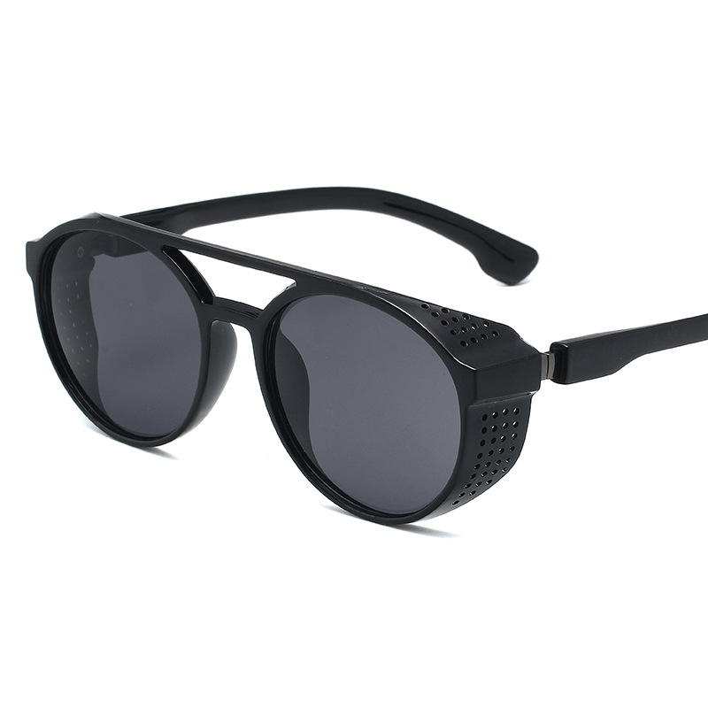 Men's Retro Round Sunglasses UV Protection Sunglasses