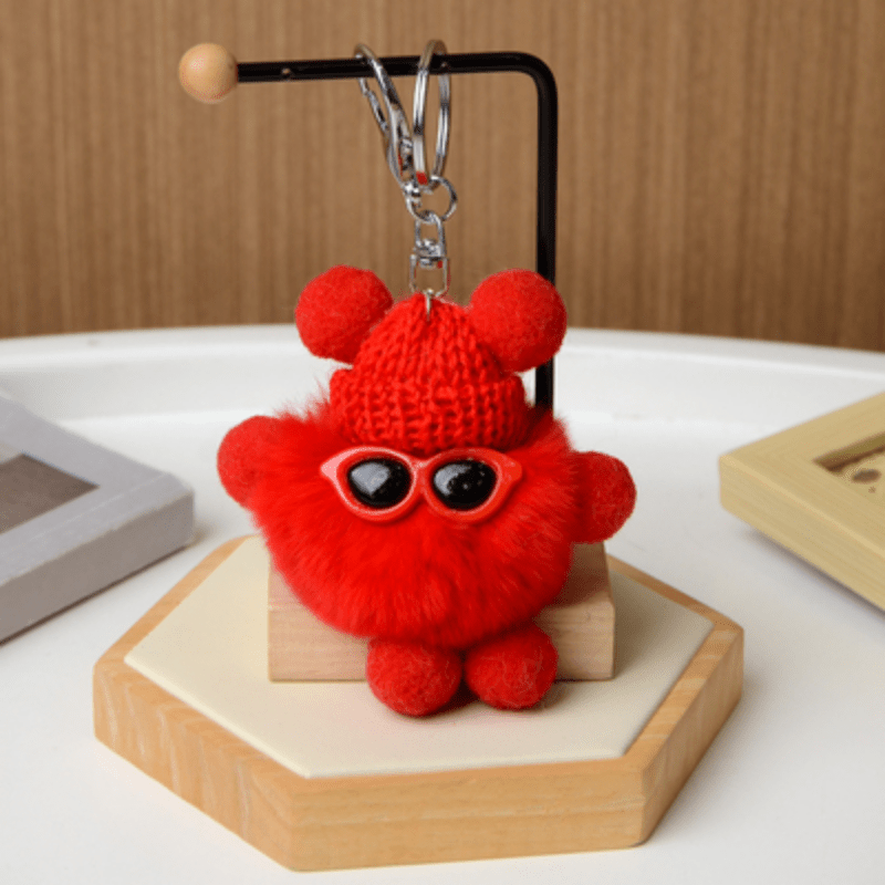 Fluffy Keyring - Temu