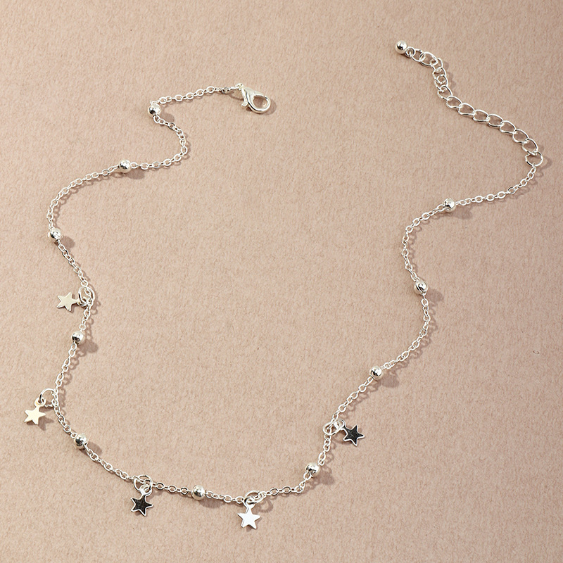 Sparkling Little Star Necklace, Choker Jewelry For Girls For Daily  Decoration