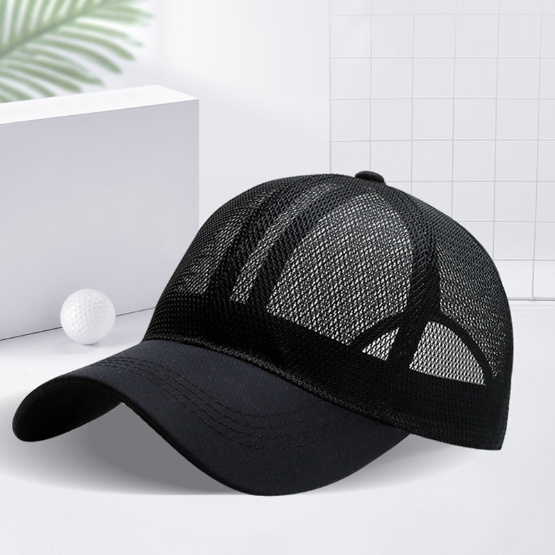 1pc Trendy Printed Fish Pattern Baseball Cap, Breathable Mesh Outdoor  Casual Men's Mesh Hats