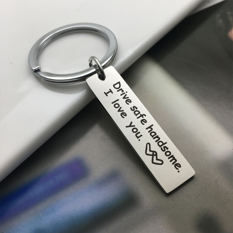 Drive Safe Keychain I Need You Here With Me Gifts For - Temu