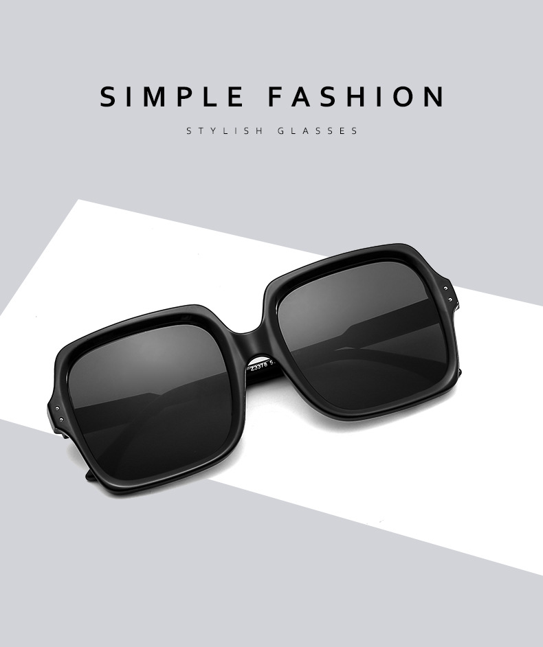 Oversized Square Frame Fashion Sunglasses For Women Men Gradient Lens Photo  Prop Glasses Minimalist Outdoor Eyewear Uv400 - Temu Germany