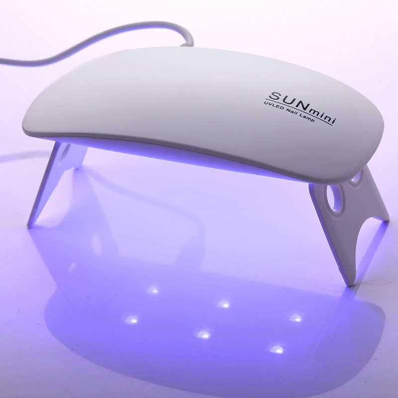 Nail Lamp 6W UV Mini LED Rechargeable Nail Dryer Nail Gel Modelones