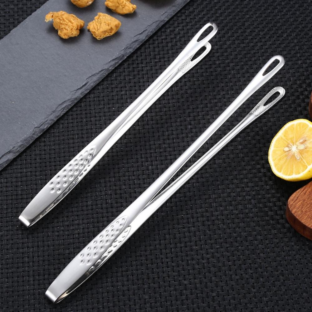 Salad Tongs or Thongs for Cooking,Heavy Duty Premium Stainless Steel  Kitchen for Cooking,Grill or Serving Food Bread Dessert,Heat Resistant  Metal