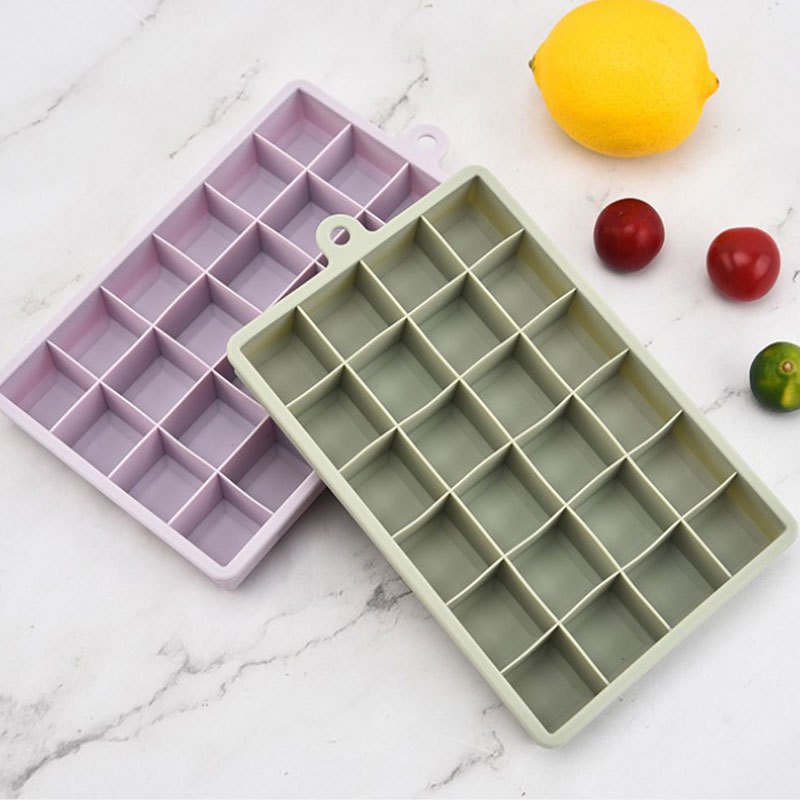 Silicone Ice Cube Tray Easy Release Square Ice Maker For Diy - Temu