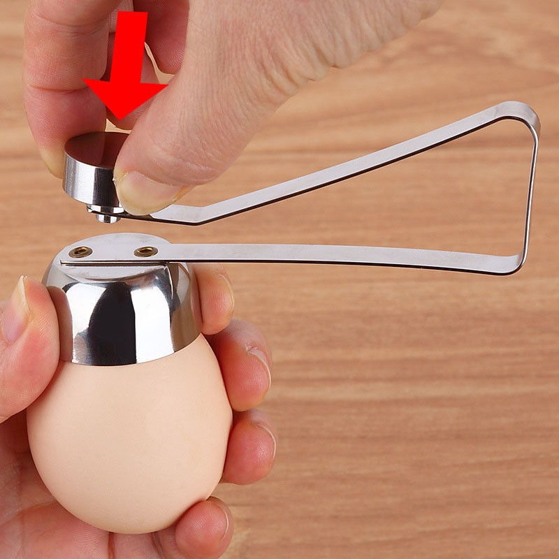 Egg Topper Egg Shell Opener Stainless Steel Egg Cutter For Raw