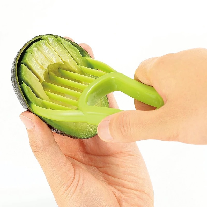 1pc 3-in-1 Avocado Knife - Avocado Slicer, Pitter And Cutter