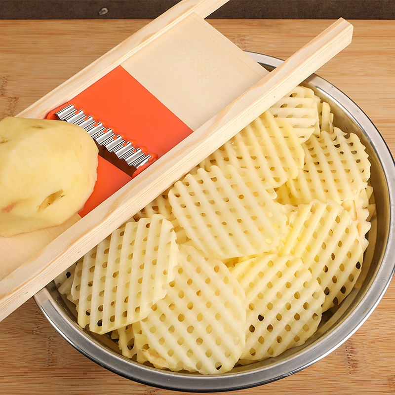 Potato Slicer Cut Potato Grid Artifact Grid Wipe Grid Knife - Temu