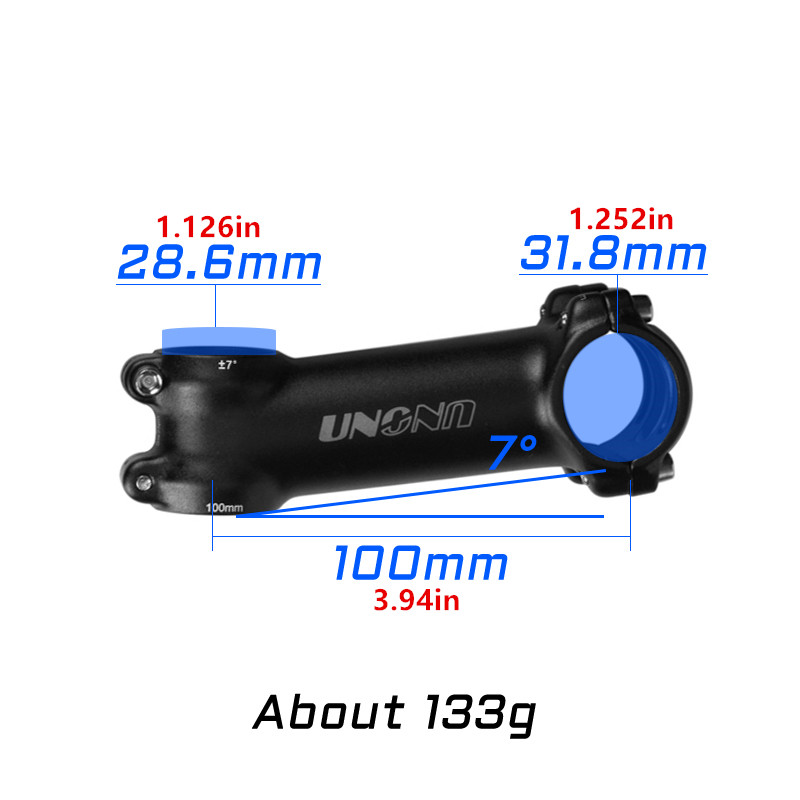 バイクステム 7 17 35 度 31.8 ミリメートル 60 130 ミリメートル