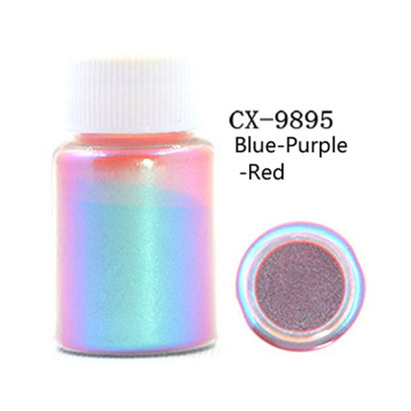 Techinal 5 Color Magic Resin Chameleons Pigment Mirror Rainbow Colorant  Epoxy Resin Dye 