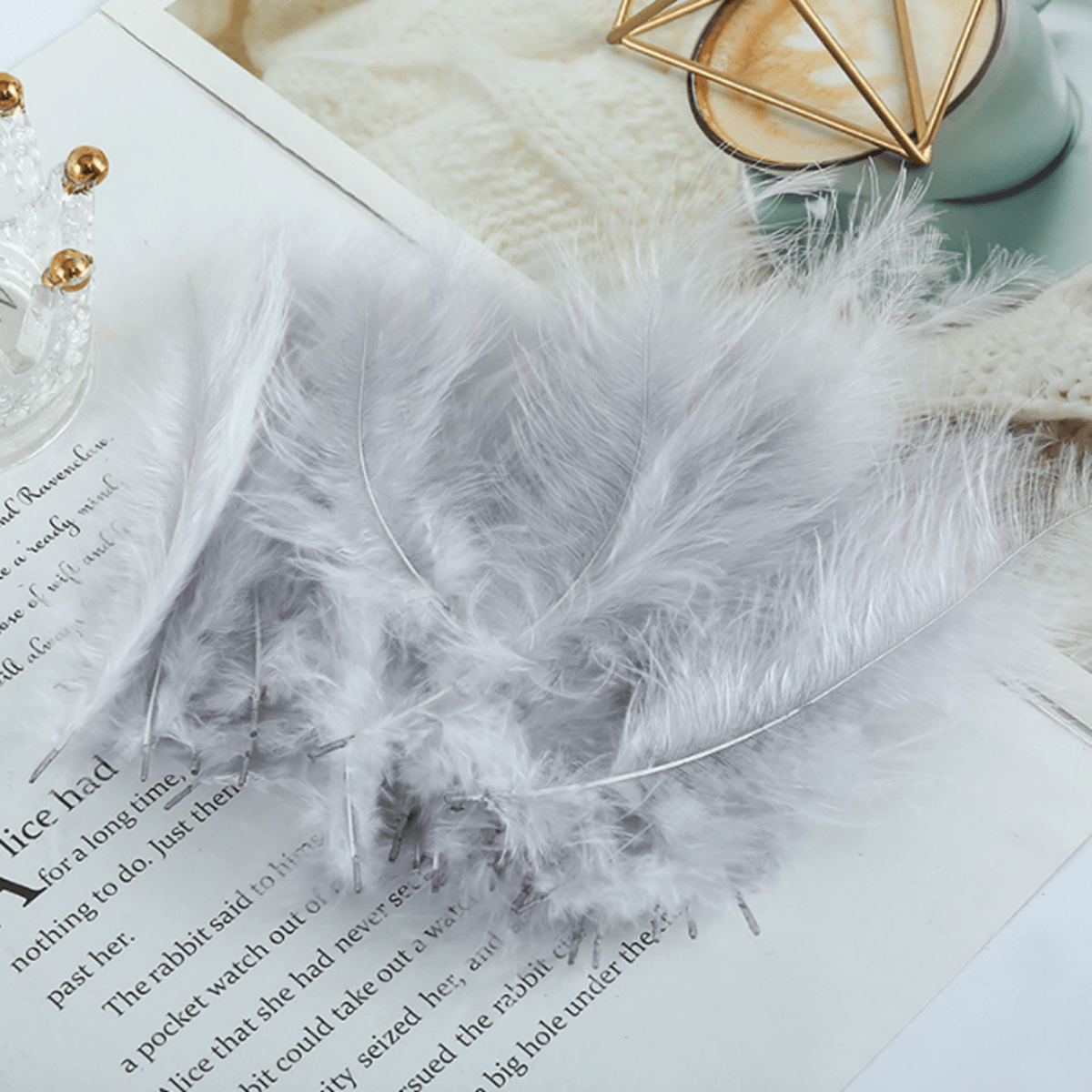 Craft Feathers Bulk Natural Feathers For Wedding Home dream - Temu