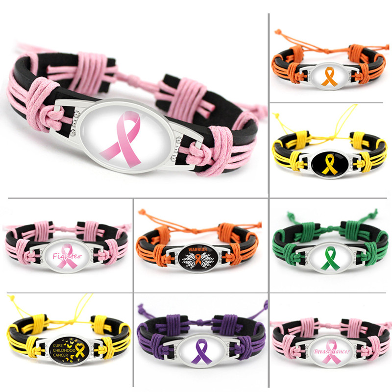 Breast Cancer Awareness Wristband Awareness Band Breast Cancer Wrist ...