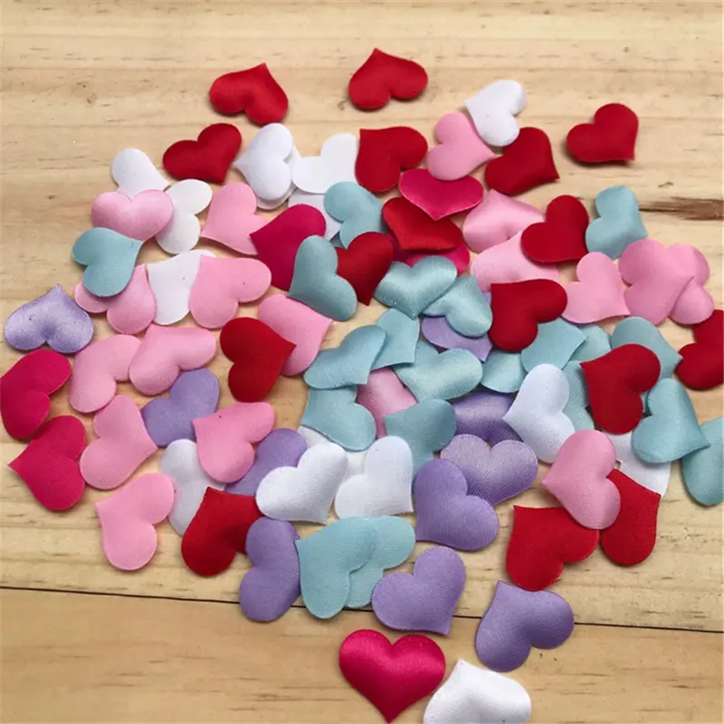 Love Heart Shaped Sponge Petal For Wedding Decorative - Temu