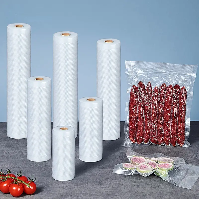 Vacuum Seal Bags For Food Food Saver Bags Rolls Household - Temu