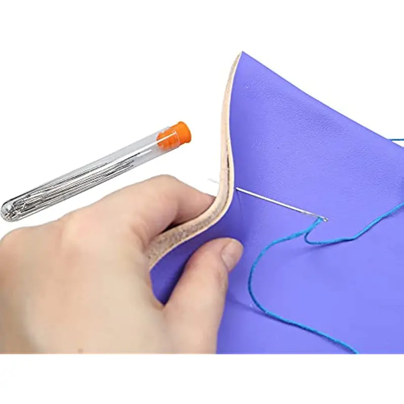Large Eye Sewing Needles Sewing Needles Stainless Steel - Temu