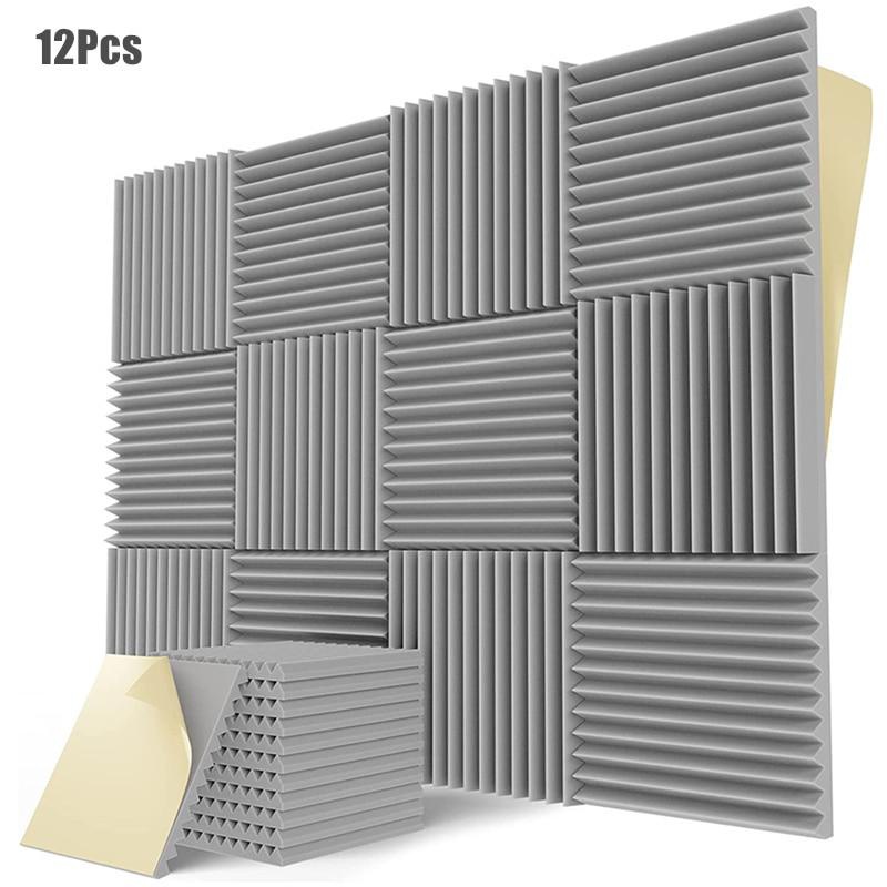 Acoustic Foam Wall Panels Improve Your Studio Soundproofing - Temu