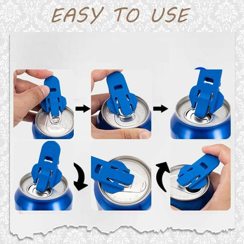 Manual Easy Can Opener Soda Beer Can Opener Beverage Can Protector Picnic  BBQ*