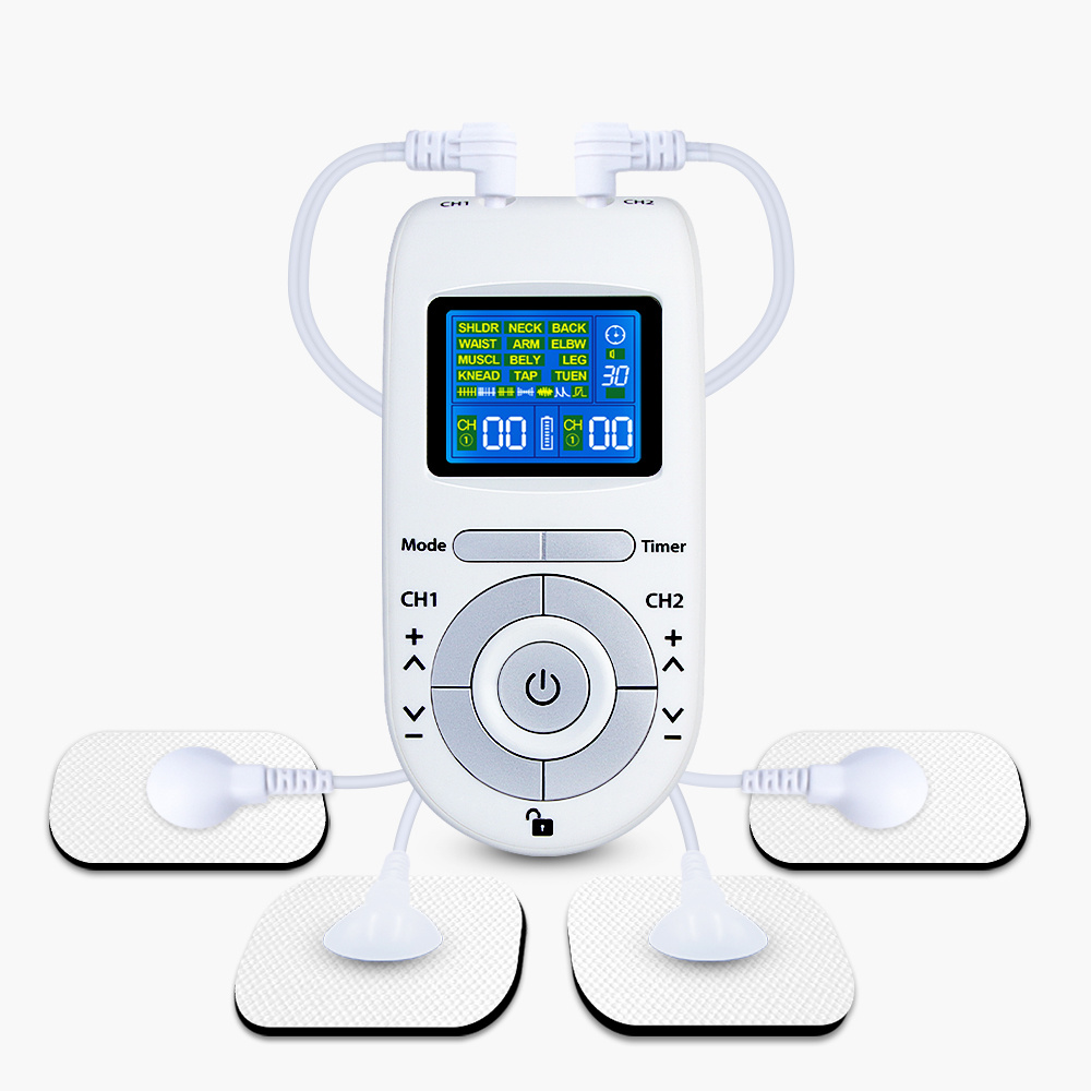 Wireless TENS & EMS Therapy Unit, 10 Modes with 39 Levels Sync