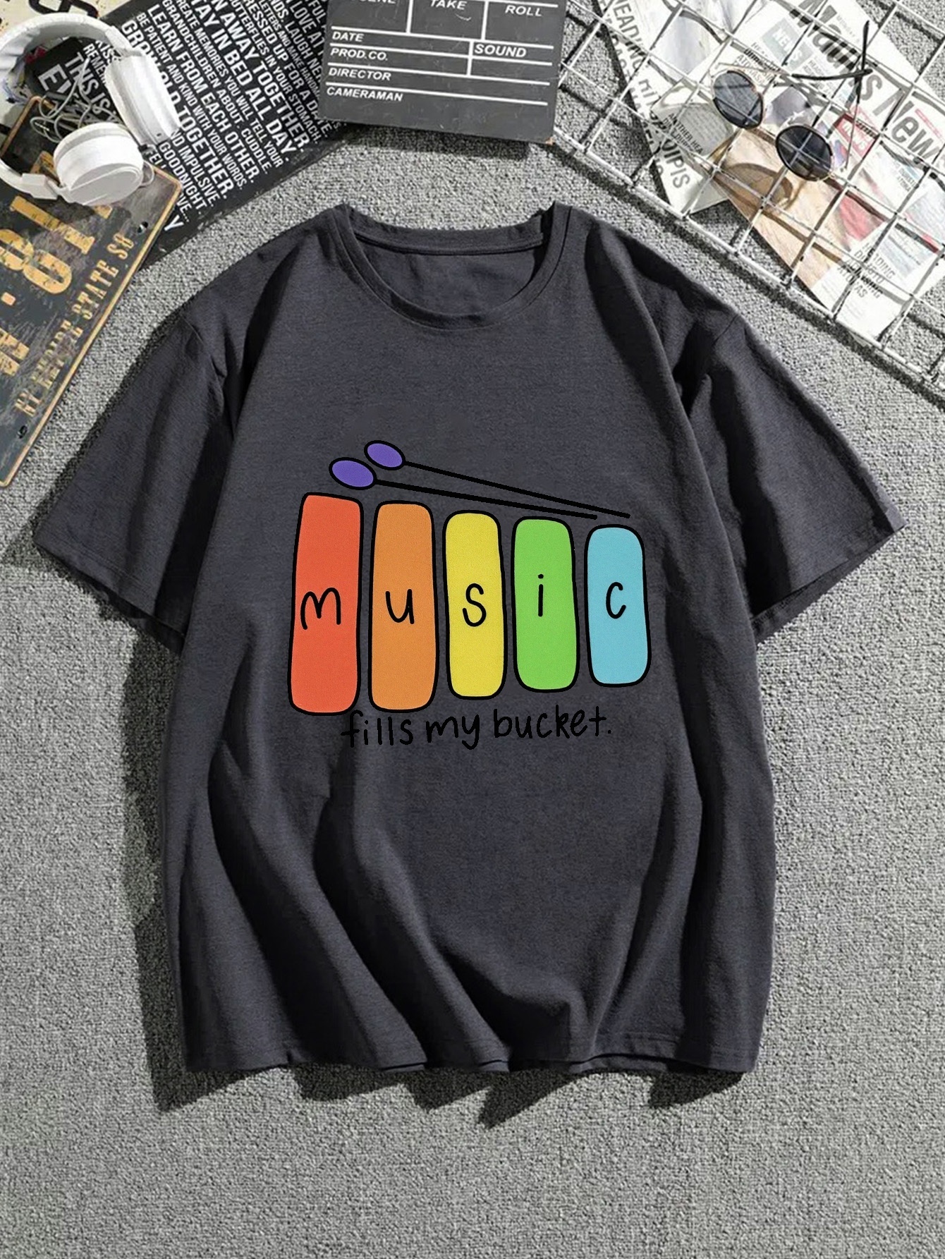 plus size music tees