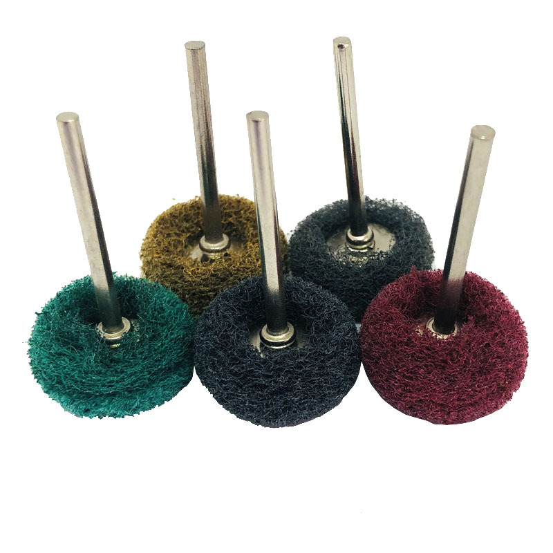 Mini Drill Abrasive Brush Shank Nylon Buffing Polishing - Temu