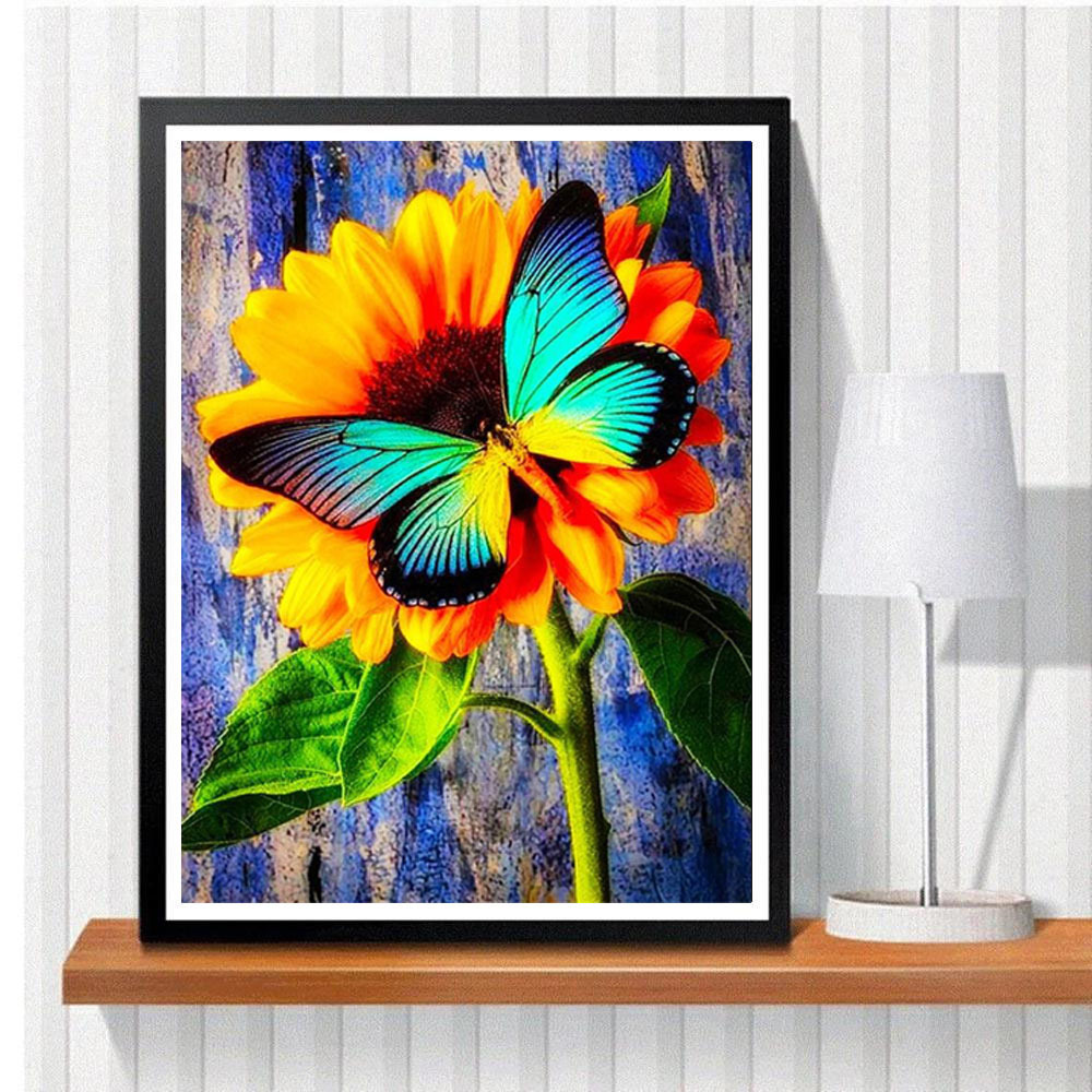 1pc Sunflowers Diy 5d Diamond Painting 11 8x15 7 15 7x19 6 Inch 