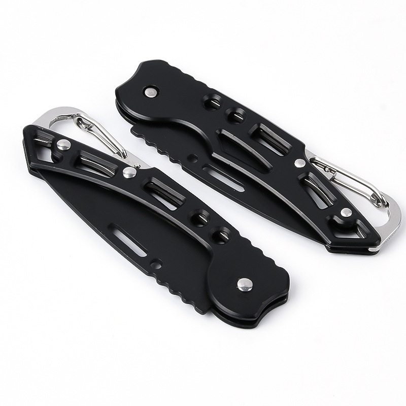 1pc Mini Stainless Steel Fruit Folding Knife Compact Multi