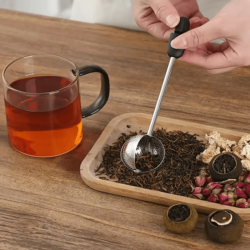 Infuseur à thé à boule en maille à poignée pressée – McEntee's Tea