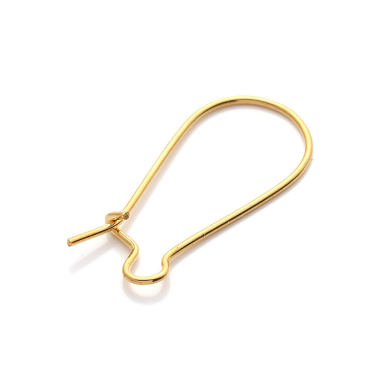 Wholesale SUPERFINDINGS 200Pcs 2 Styles French Earring Hooks Iron Leverback Earring  Findings 2 Colors French Hook Ear Wire with Open Loop for Jewelry Making 
