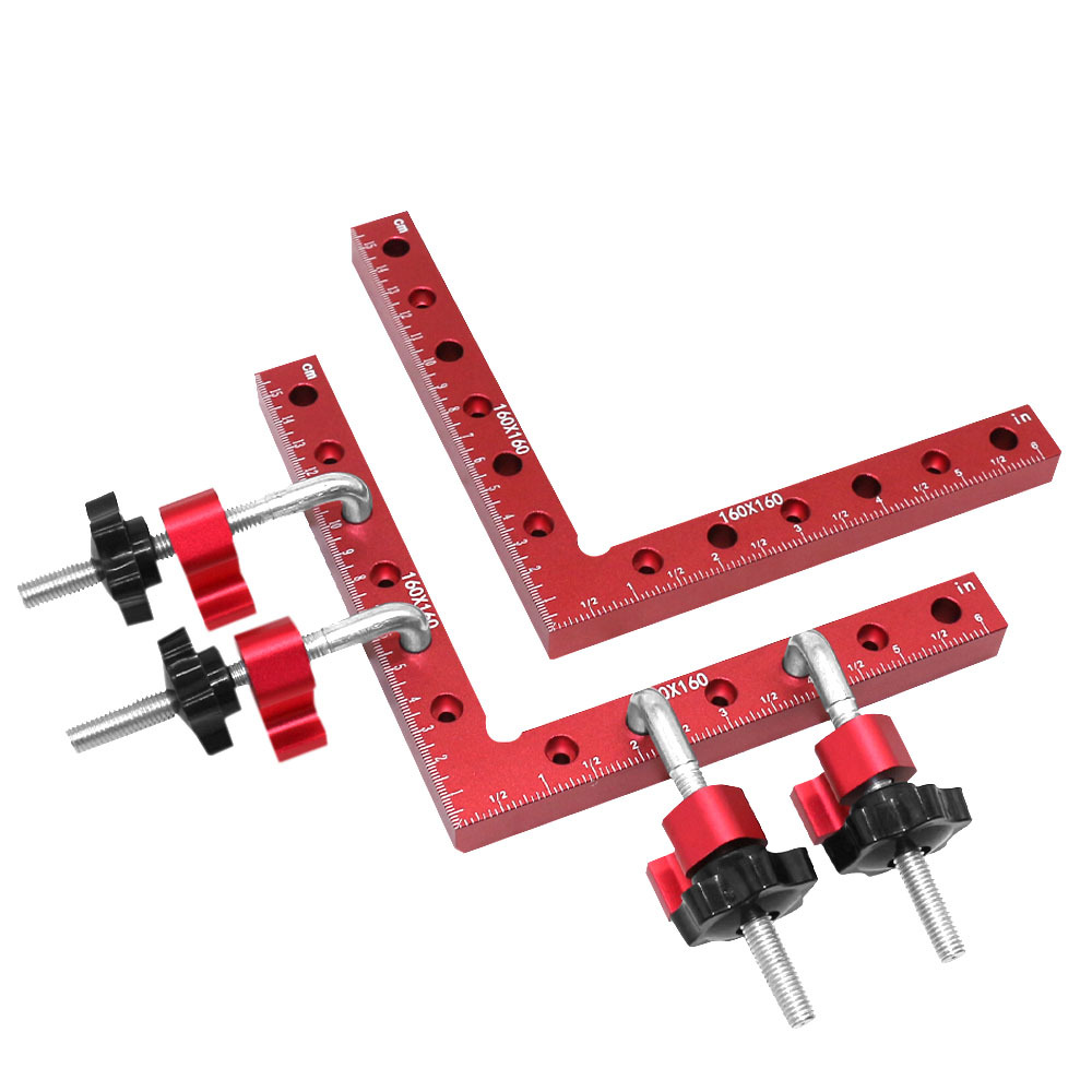 Right Angle Clamp Clamping Square 90 Degree Positioning Squares Tool L-Type  Aluminum Alloy Woodworking Carpenter Tools - AliExpress