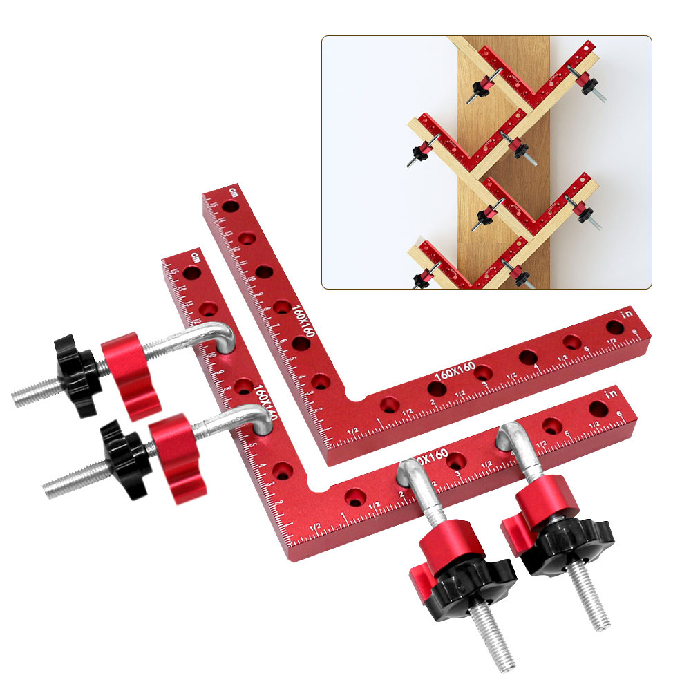 90 Degree Clamps for Woodworking Positioning Squares Right Angle