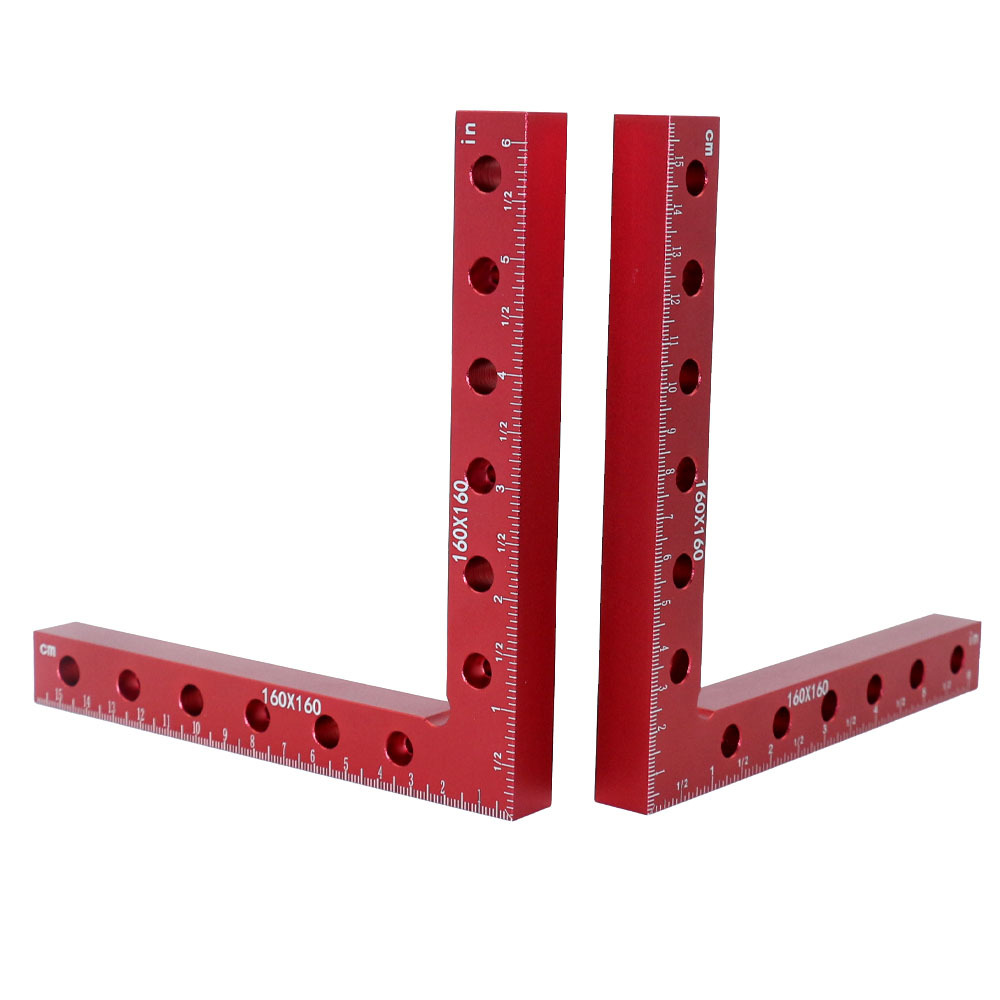 2pcs 90 Degree Positioning Squares Right Angle Clamps For Woodworking 6
