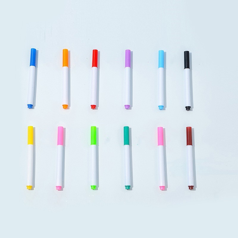 6/8/12 Colors Magical Water Painting Pen Set Water Floating Doodle Kids  Drawing Early Art Education Pens Magic Whiteboard Marker