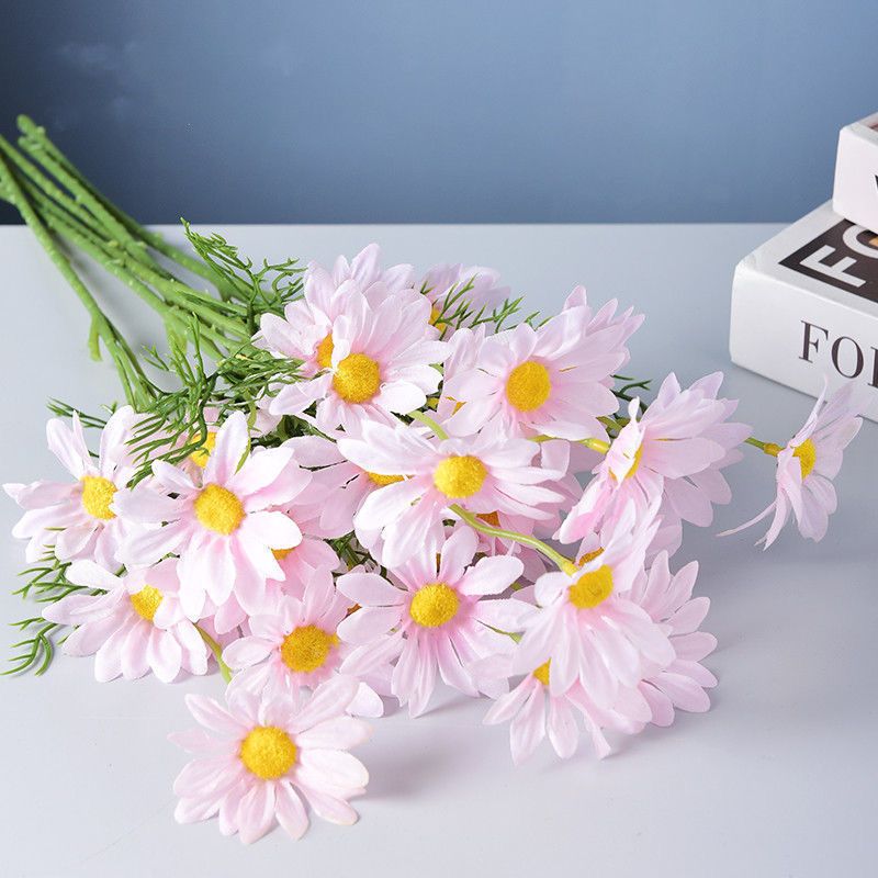 Easter Glass Bottle Small Daisy Artificial Flowers - Temu