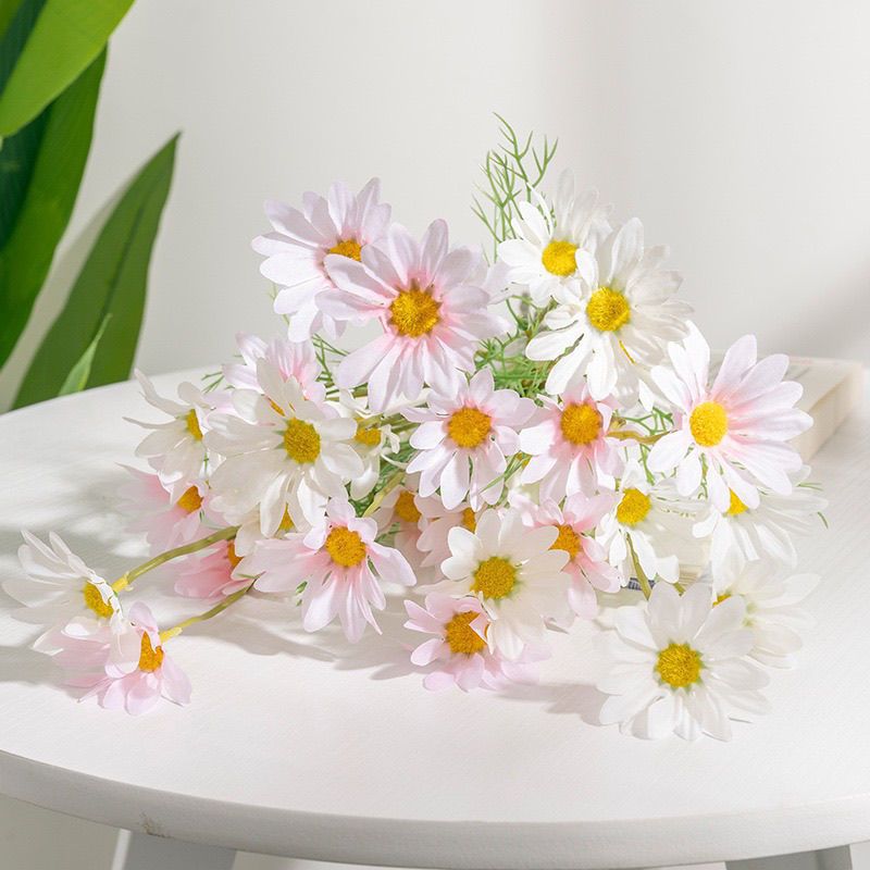 Easter Glass Bottle Small Daisy Artificial Flowers - Temu