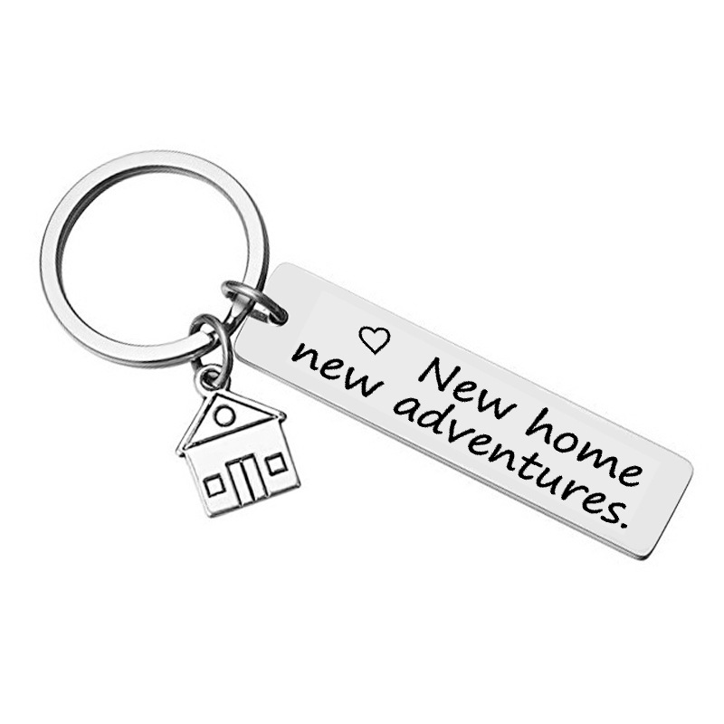 Nuevo llavero para el hogar, regalo de inauguración de la casa para nuevos  propietarios de viviendas regalos de cierre de bienes raíces