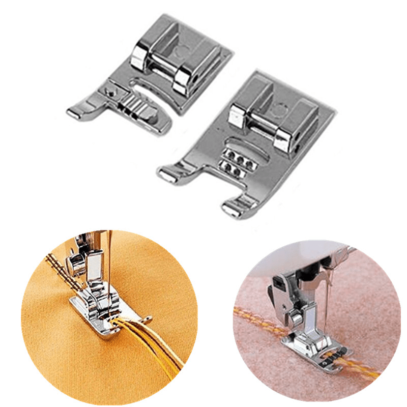 3pcs Invisible Zipper Foot Feet Domestic Sewing Machine Parts Presser Foot  7306A For Singer Brother Janome Babylock