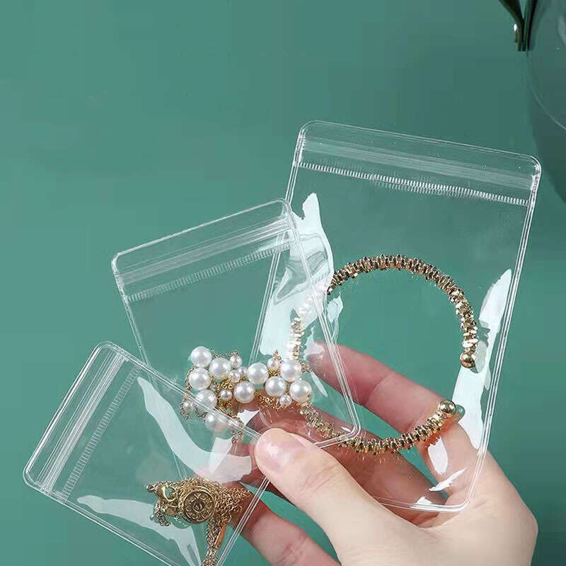 Anti oxidation Jewelry Bags Clear Jewelry Zipper Bags Small - Temu