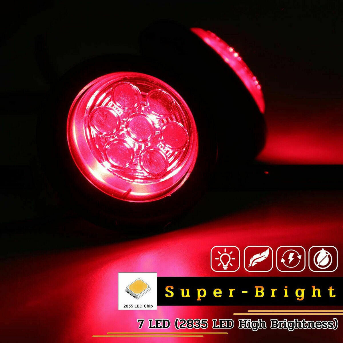 Kaufe Auto-LED-Blinklicht, 12 Lichter, 36 W, ultradünn, 12–24 V