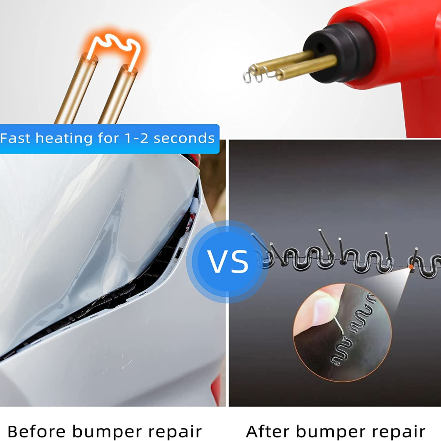 New Hot Stapler Plastic Welding Machine Bumper Repair Kit - Temu