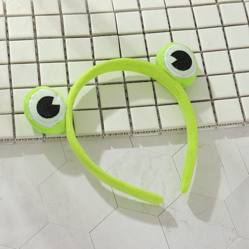 Funny Frog Eyes Headband Cute Elastic Hair Loop match Hair - Temu Canada