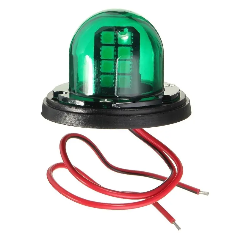 12v Stainless Steel Red Green Bow Led Navigation Lights Boat - Temu Canada